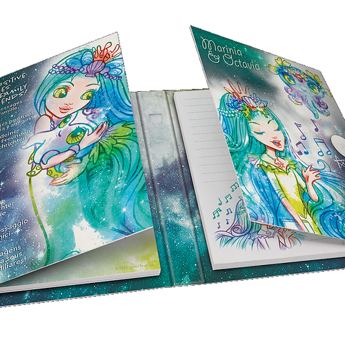 Nebulous Star Notes z długopisem - Marinia na Arena.pl