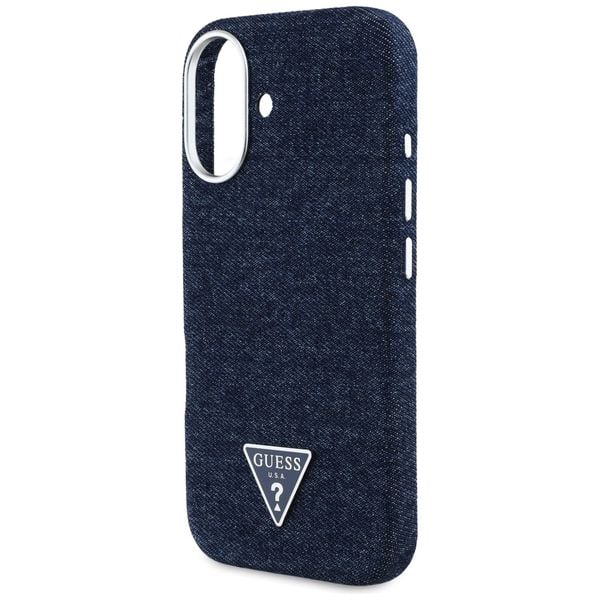 Etui Guess do iPhone 16, Niebieski, MagSafe zdjęcie 6