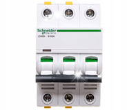 WYŁĄCZNIK NADPRĄDOWY 3P B 63A 6kA AC ACTI9 iC60N-B63-3 SCHNEIDER A9F03363