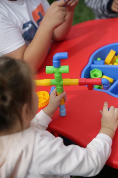 klocki edukacyjne rurki King zdjęcie 8