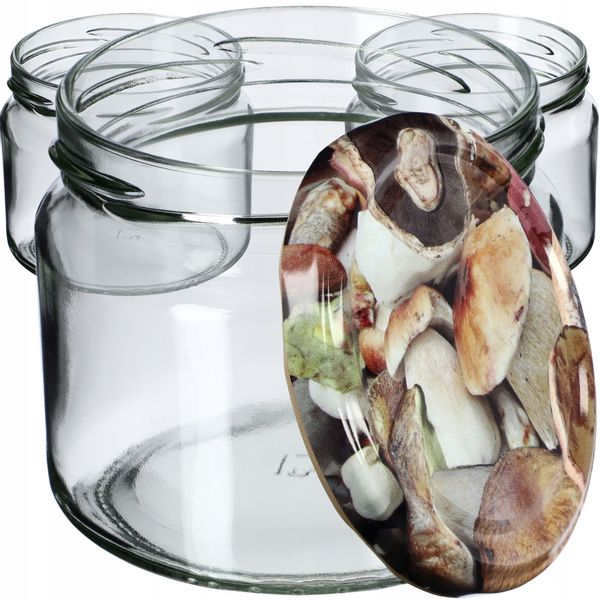 20x Słoiki Na Przetwory Miód 330ml Zakrętki fi82 zdjęcie 10