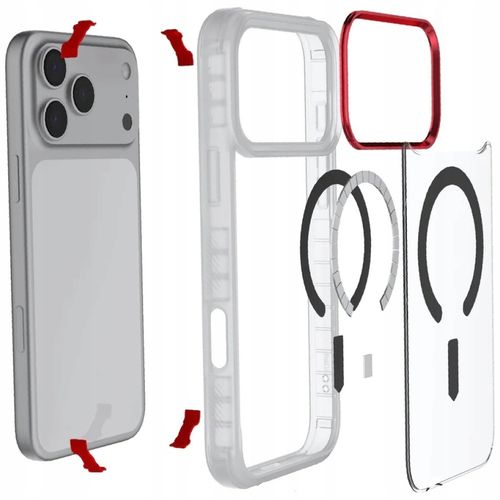 ETUI GHOSTEK COVERT MAGSAFE DO IPHONE 17 PRO MAX PRZEZROCZYSTY na Arena.pl