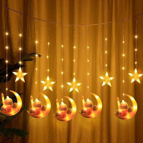 Girlanda Świetlna Gwiazdy 138 LED na USB z Pilotem 8 Trybów Wodoodporna na Arena.pl