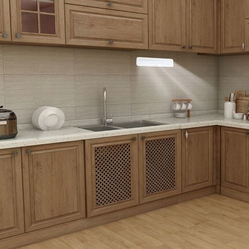 Lampka z Czujnikiem Ruchu Zmierzchu Lampa Podszafkowa Diody LED Magnes na Arena.pl