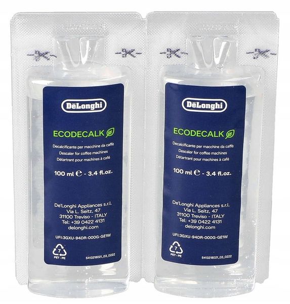 Odkamieniacz DELONGHI ECODECALK ORYGINAŁ 2x 100ml zdjęcie 6