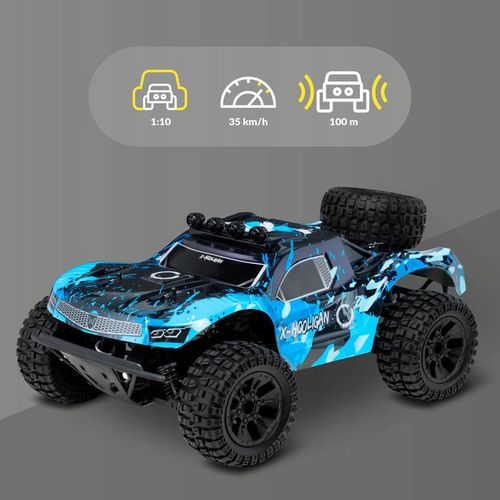 Auto Zdalnie Sterowane Samochód X-Hooligan 4x4 35km/h 1:10 DUŻE I SZYBKIE na Arena.pl