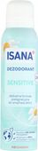 ISANA SENSITIVE DEZODORANT W SPRAYU DLA KOBIET 24H 150 ML