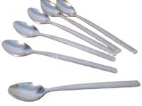 łyżeczki deserowe długie do lodów deserów  18cm  6szt  -  mb-6163