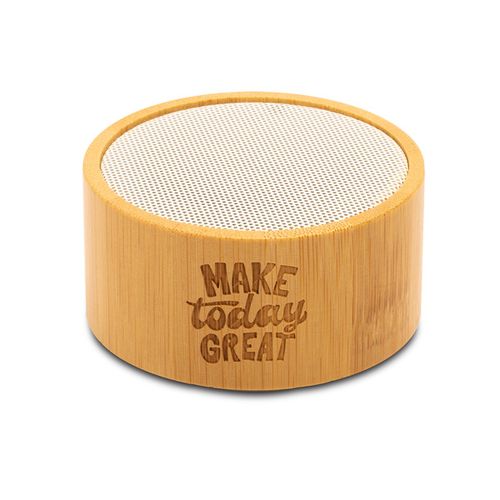 Bambusowy głośnik Bluetooth Soundy, brązowy na Arena.pl