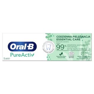 Oral-B Pureactiv Essential Care, Pasta Do Zębów, 75 Ml
