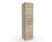 SZAFKA REGAŁ SŁUPEK WISZĄCY LUNA W2 125 / 30 DĄB SONOMA