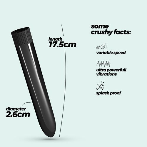 Crushious Classic Vibe Vibrator Black na Arena.pl