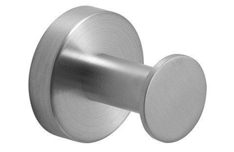 Wieszak na ręczniki mosiężny okrągły srebrny na Arena.pl