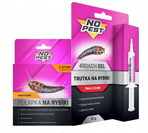 ŚRODEK TRUTKA ŻEL PUŁAPKA LEP NA RYBIKI CUKROWE SREBRZYKI NO PEST ZESTAW na Arena.pl