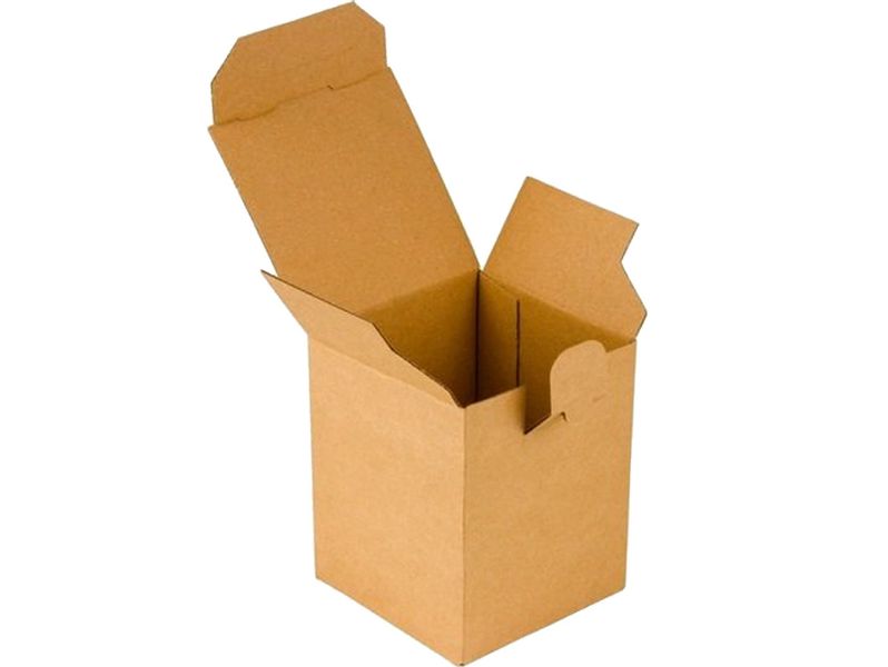 Pudełko na skarbonke do sublimacji 330ml na prezent brązowy zdjęcie 1