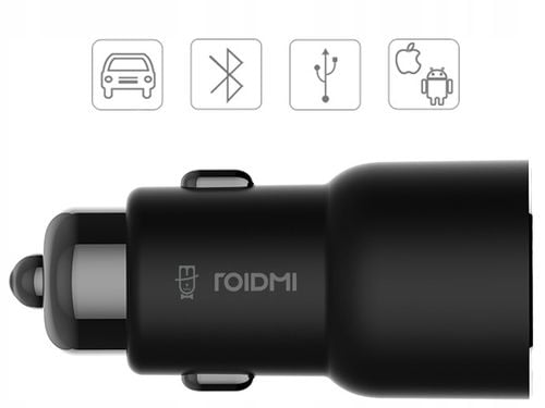 ROIDMI 3S Transmiter FM BLUETOOTH Ładowarka 2x USB na Arena.pl
