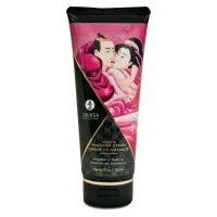 shunga massage cream raspberry 200 ml - krem do masażu o zapachu malin