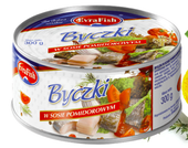EVRA BYCZKI W SOSIE POMIDOROWYM 300G