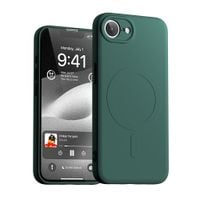 etui mercury semi-silicone magsafe do    iphone 16e zielony