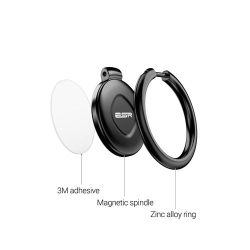 ESR MAGNETIC PHONE RING BLACK na Arena.pl