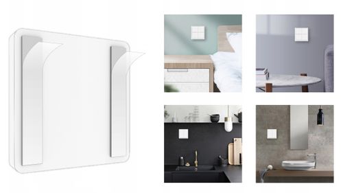 Włącznik Pilot Scen 3 Kanały 9 Program ZigBee TUYA Bezprzewodowy na Arena.pl