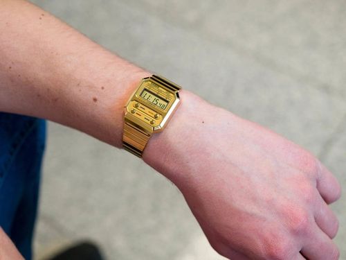 ZEGAREK CASIO A100WEG 9A VINTAGE GOLD RETRO UNISEX na Arena.pl