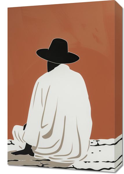 Obraz 40x60cm Rozmyślania w Oddali zdjęcie 1