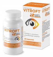 Vitroft Formuła Clarity Complex wzrok 90 kapsułek