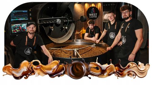 Kawa ziarnista - Crema Tropic - 100% Arabica 1kg Świeżo Palona WEST CAFFEE na Arena.pl