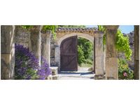 100X40CM STARE OPACTWO ST HILAIRE OBRAZ DREWNO