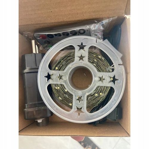 Zewnętrzne lampki choinkowe 1000 LED 100m, IP67 do dekoracji świątecznych na Arena.pl