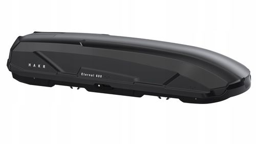 BAGAŻNIK DACHOWY BOX BOKS KUFER HAKR ETERNAL 600 Litrów CZARNY POŁYSK na Arena.pl