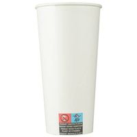 Kufle do piwa papierowe białe, 500 ml 6 szt.