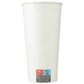 Kufle do piwa papierowe białe, 500 ml 6 szt.