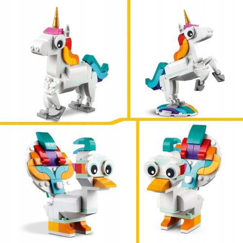 Lego klocki CREATOR 31140 Magiczny jednorożec na Arena.pl