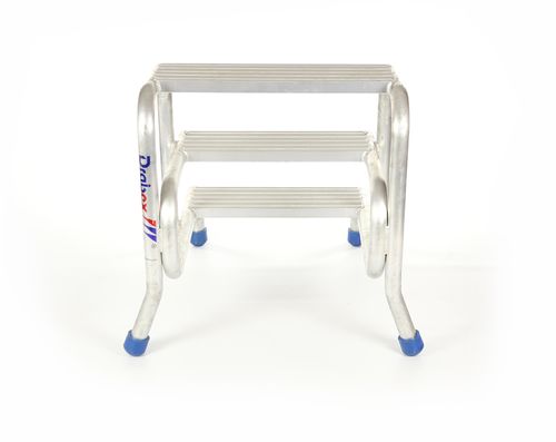 Drabina magazynowa schody podest DRABEX 8043 na Arena.pl