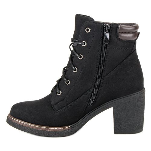 Jesienne sznurowane botki r.37 na Arena.pl