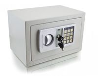 SEJF MEBLOWY ELEKTRONICZNY JASNY SZARY 14209