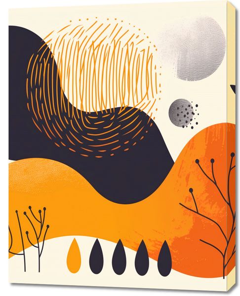Obraz 70x90cm Jesienne Motywacje zdjęcie 1