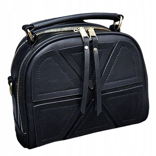 TOREBKA DAMSKA CZARNA Na Ramię do Ręki Klasyczna KUFEREK PREZENT DLA KOBIET na Arena.pl