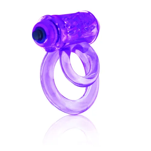 the screaming o doubleo 6 purple - podwojny pierścień wibrujący silikonowy na Arena.pl