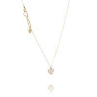 naszyjnik stal chirurgiczna pozłacana 14k gold nst1361