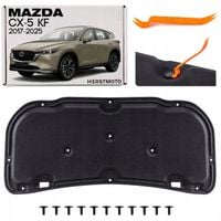 MAZDA CX-5 II KF 2017-2025 WYGŁUSZENIE MASKI KOMPLET ZE SPINKAMI