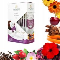 Deluxe herbata liściasta Palmira Royal Dessert owocowa