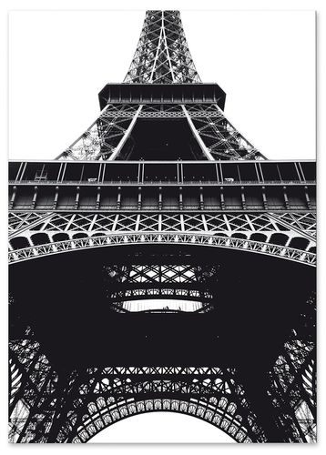 Plakat wieża eiffla 21x29,7 cm A4 na Arena.pl