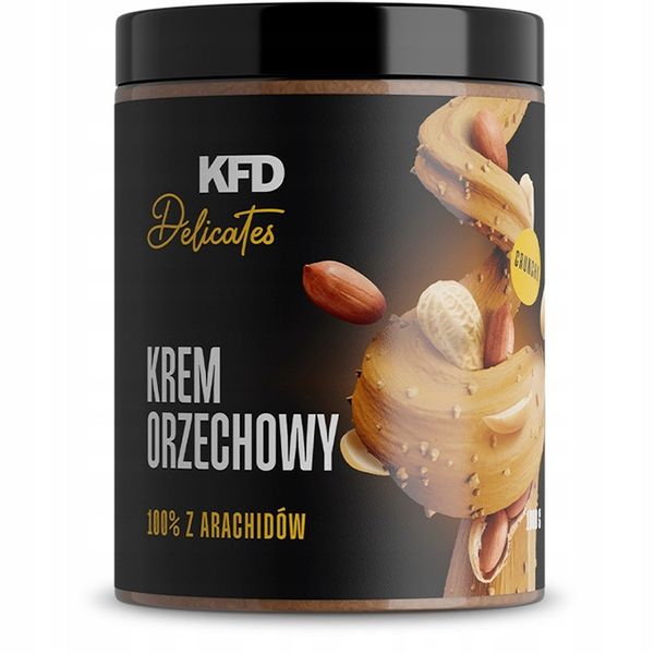 KFD Masło Crunchy 1kg zdjęcie 1