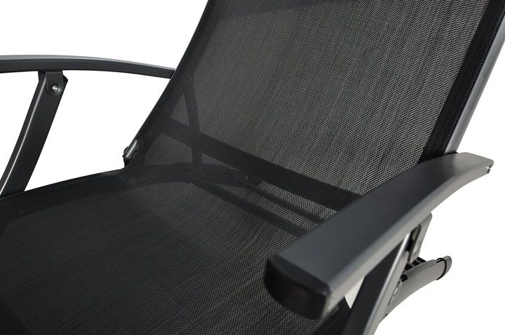 Leżak Relax Black zdjęcie 3