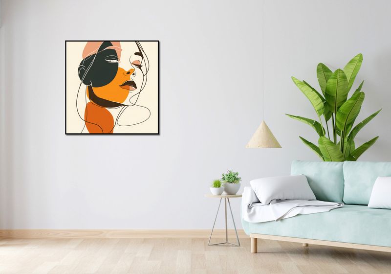 Plakat 80x80cm Spokój Wewnętrzny zdjęcie 4