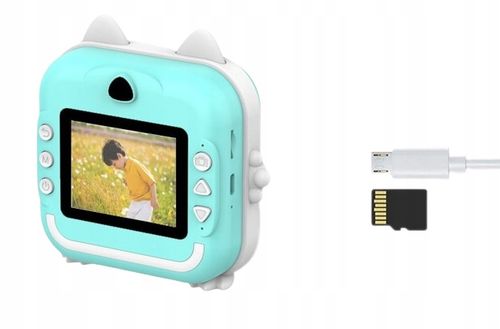 DRUKUŚ DRUKARKA APARAT NATYCHMIASTOWY FOTOGRAFICZNY MINI TERMICZNA RÓŻOWY na Arena.pl