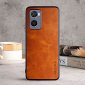 Etui AIORIA LEATHER Oppo A57 4G/A77 4G/A77S/Oneplus Nord N20 S pomarańczowy